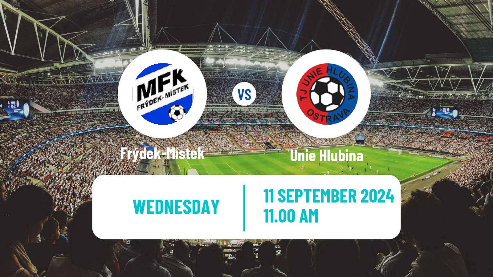 Soccer Czech MSFL Frýdek-Místek - Unie Hlubina