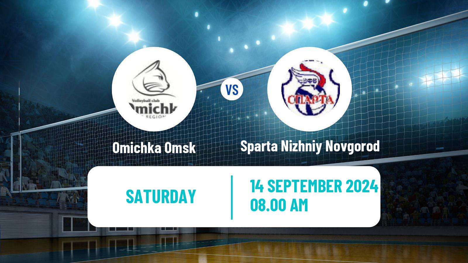 Volleyball Russian Super League Volleyball Women Omichka - Sparta Nizhniy Novgorod