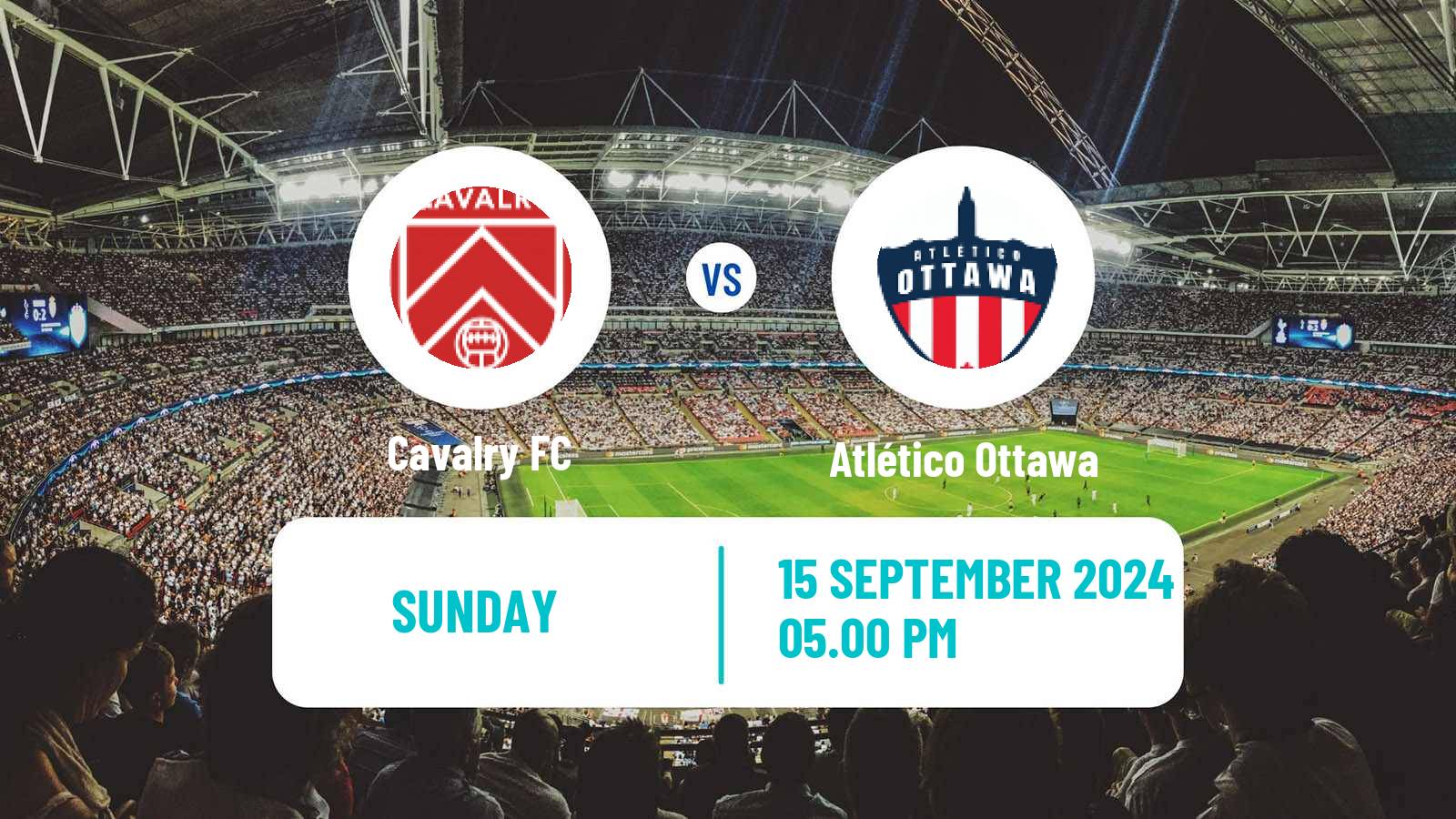 Soccer Canadian Premier League Cavalry - Atlético Ottawa