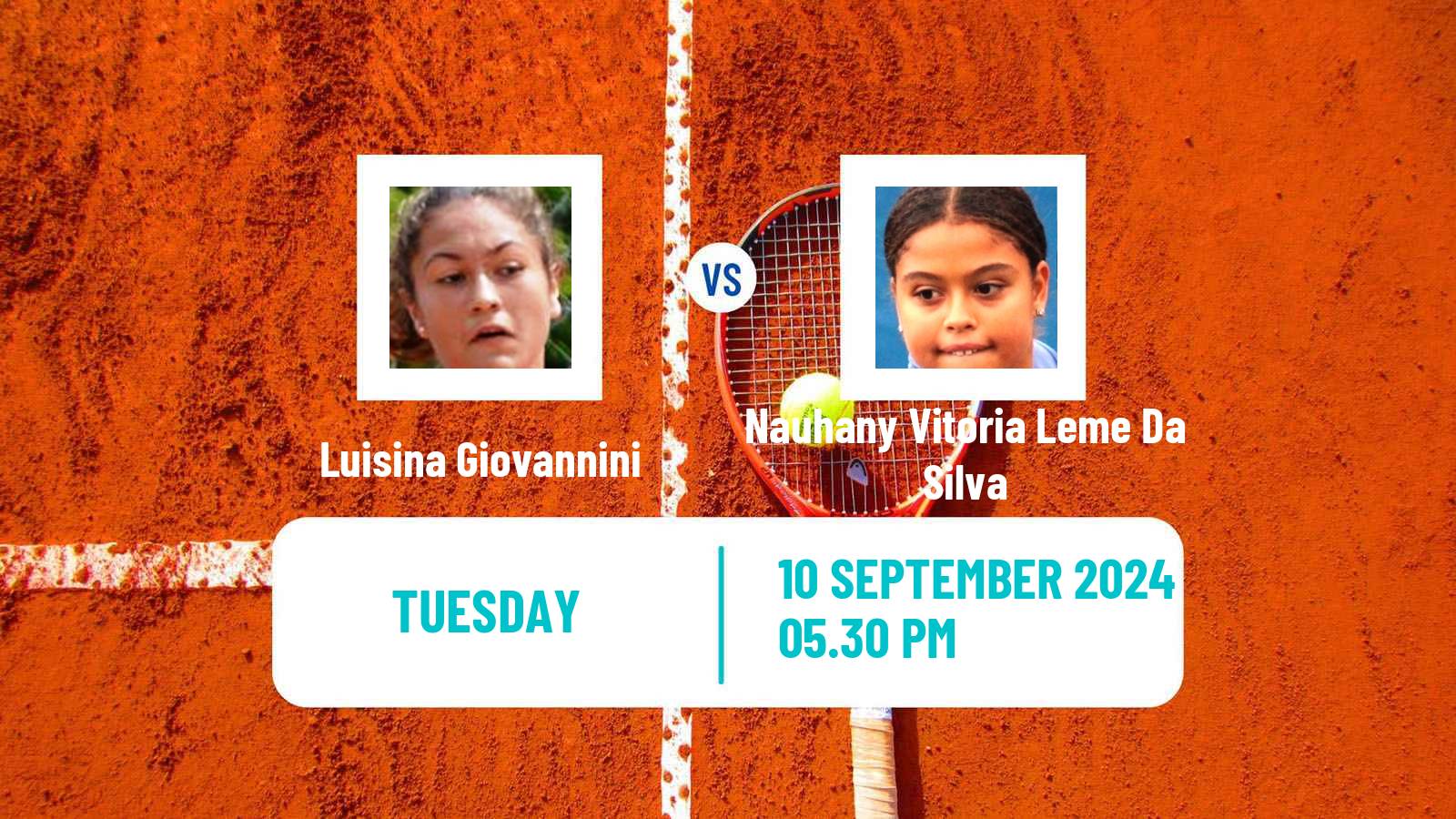 Tennis ITF W35 Leme Women Luisina Giovannini - Nauhany Vitoria Leme Da Silva