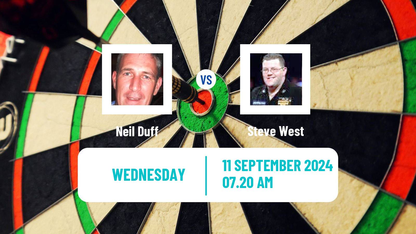 Darts Modus Super Series Neil Duff - Steve West