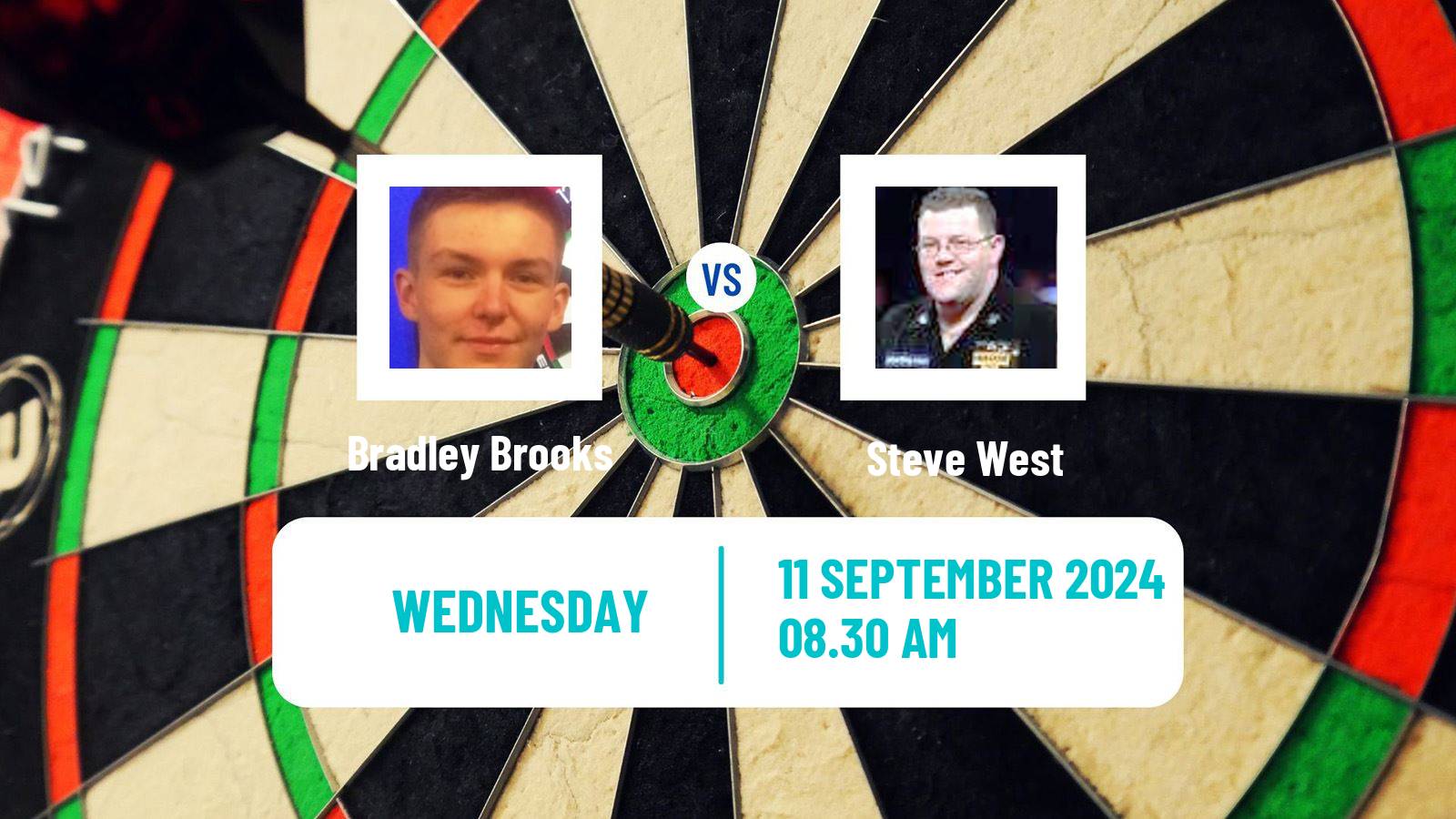 Darts Modus Super Series Bradley Brooks - Steve West