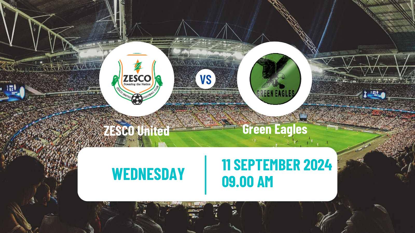 Soccer Zambian Premier League ZESCO United - Green Eagles