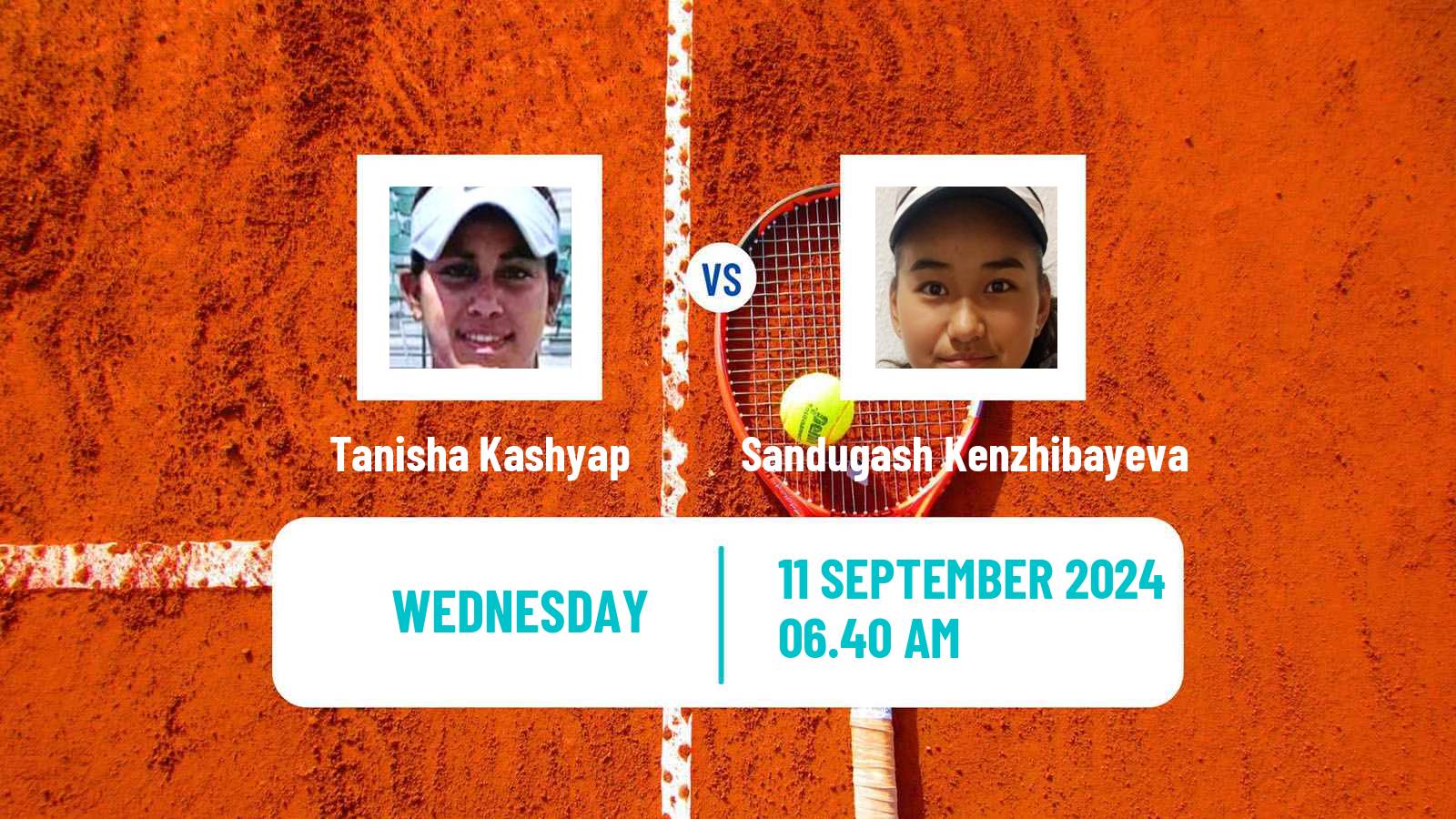 Tennis ITF W15 Monastir 35 Women Tanisha Kashyap - Sandugash Kenzhibayeva