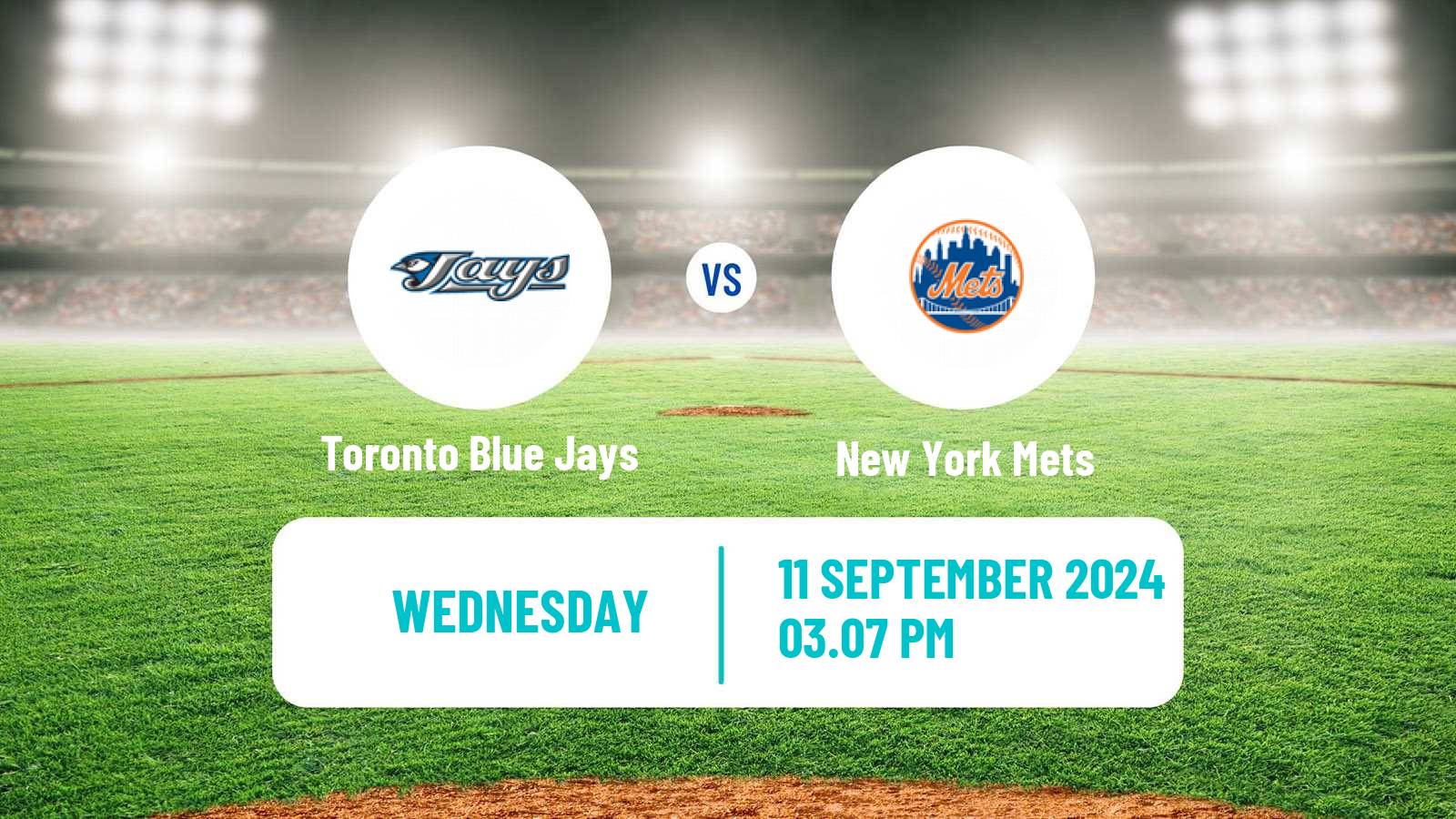 Baseball MLB Toronto Blue Jays - New York Mets