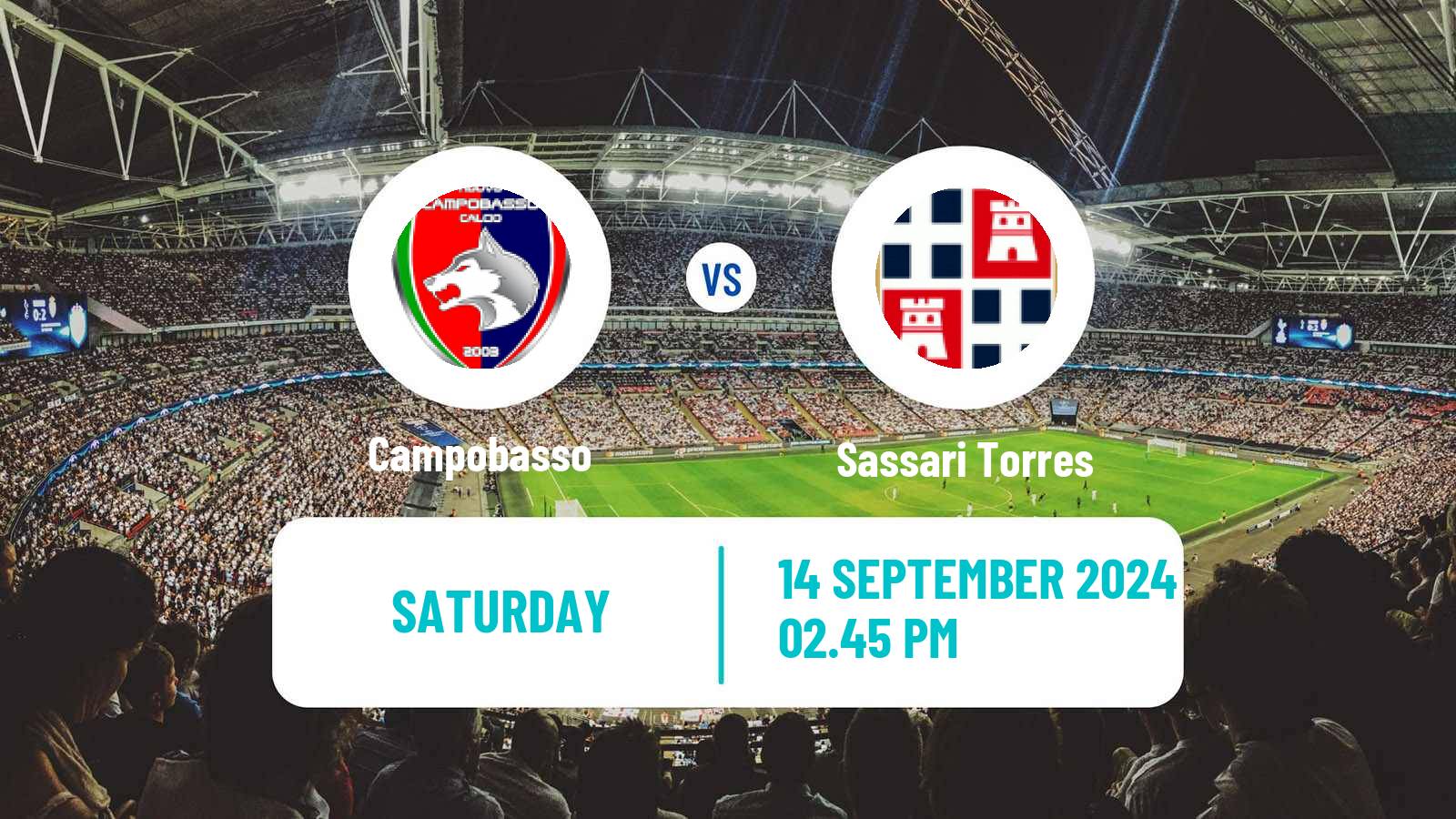 Soccer Italian Serie C Group B Campobasso - Sassari Torres