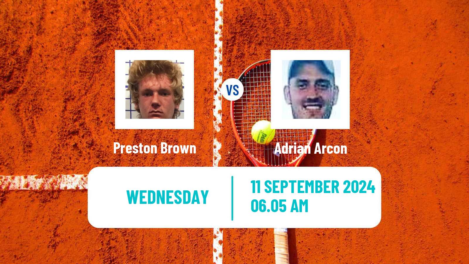 Tennis ITF M25 Darwin Men Preston Brown - Adrian Arcon