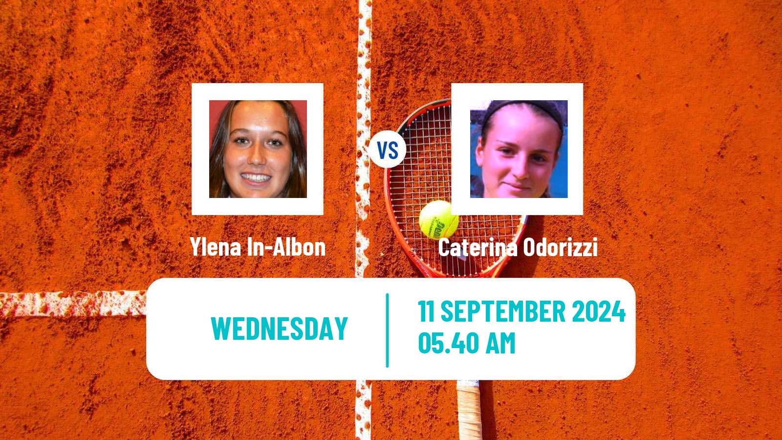 Tennis ITF W35 Reus Women Ylena In-Albon - Caterina Odorizzi