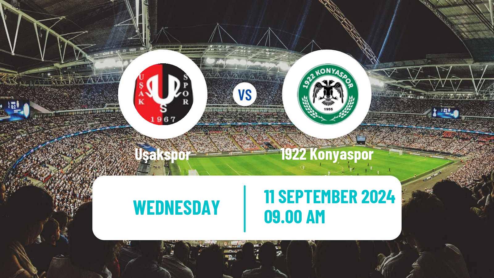 Soccer Turkish Cup Uşakspor - 1922 Konyaspor