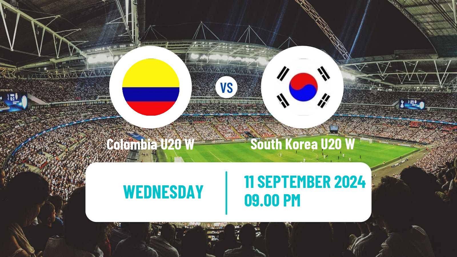 Soccer World Cup U20 Women Colombia U20 W - South Korea U20 W