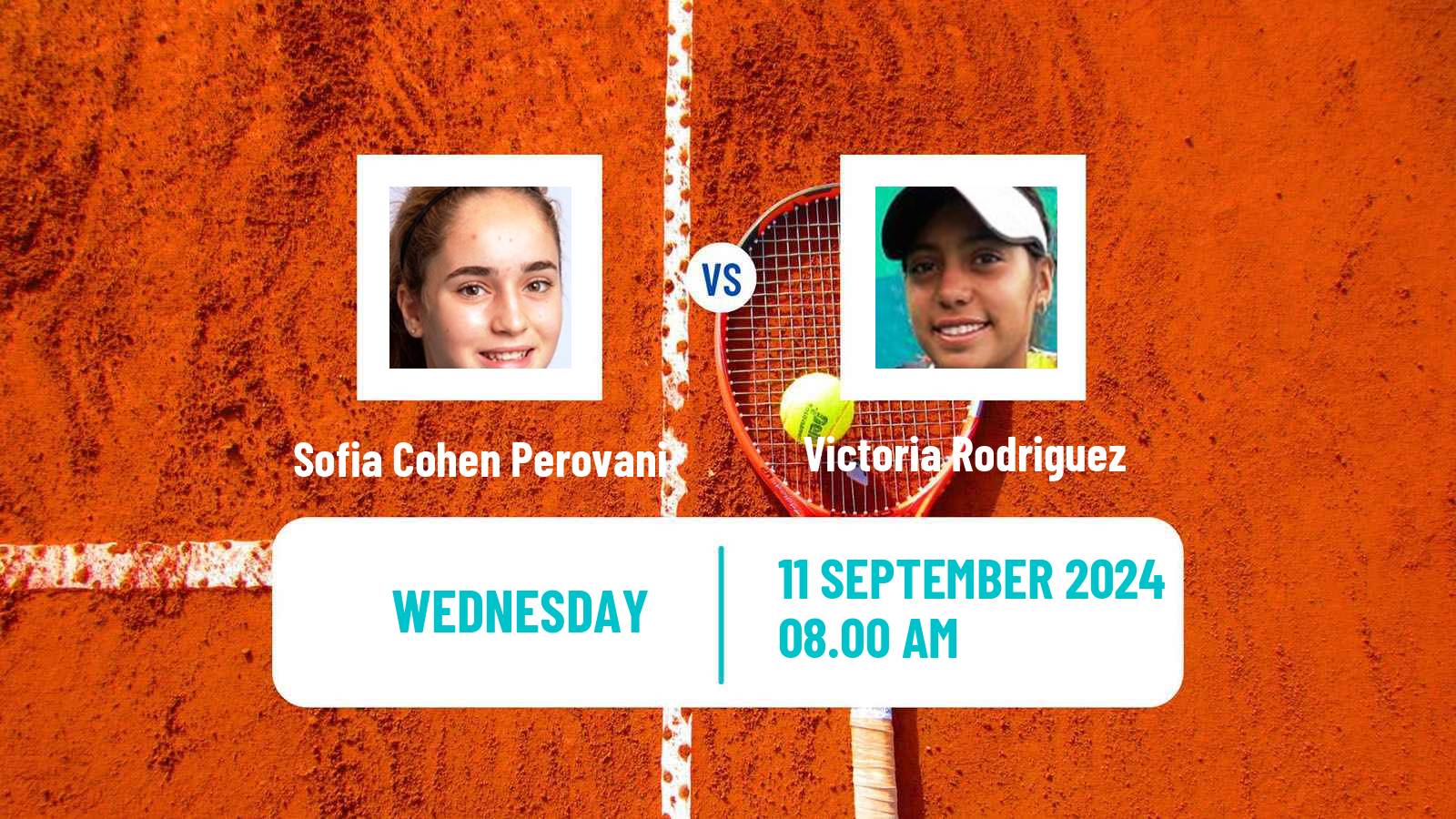 Tennis ITF W35 Leme Women Sofia Cohen Perovani - Victoria Rodriguez