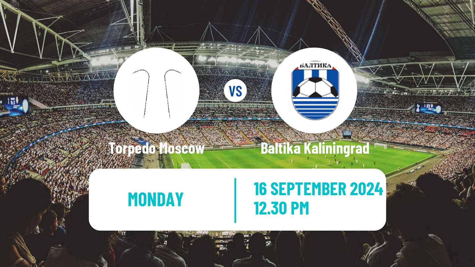 Soccer Russian FNL Torpedo Moscow - Baltika Kaliningrad