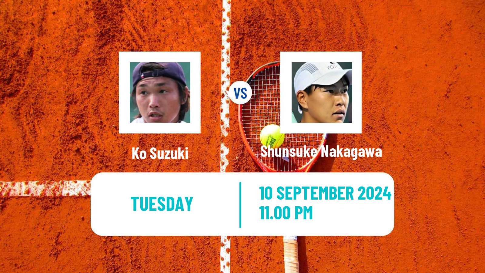 Tennis ITF M25 Sapporo 2 Men Ko Suzuki - Shunsuke Nakagawa