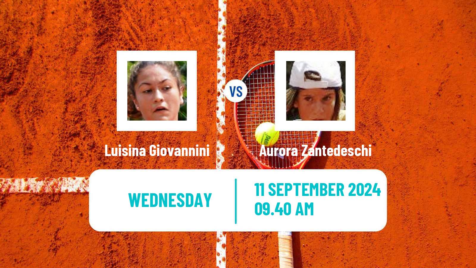 Tennis ITF W35 Leme Women Luisina Giovannini - Aurora Zantedeschi