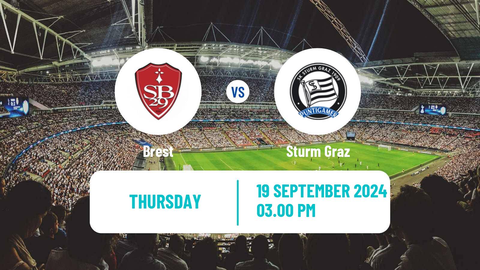 Soccer UEFA Champions League Brest - Sturm Graz