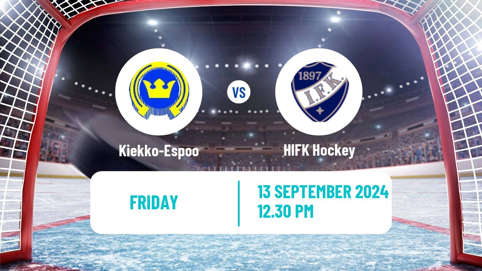 Hockey Finnish SM-liiga Kiekko-Espoo - HIFK