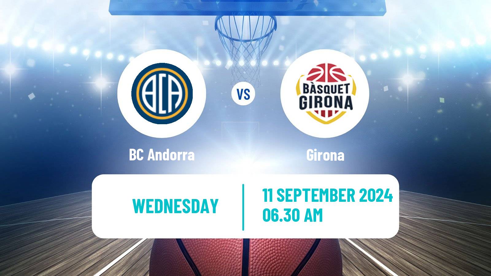 Basketball Club Friendly Basketball BC Andorra - Girona