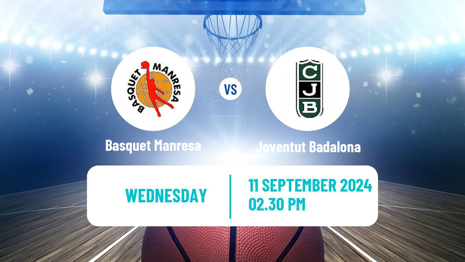 Basketball Club Friendly Basketball Basquet Manresa - Joventut Badalona