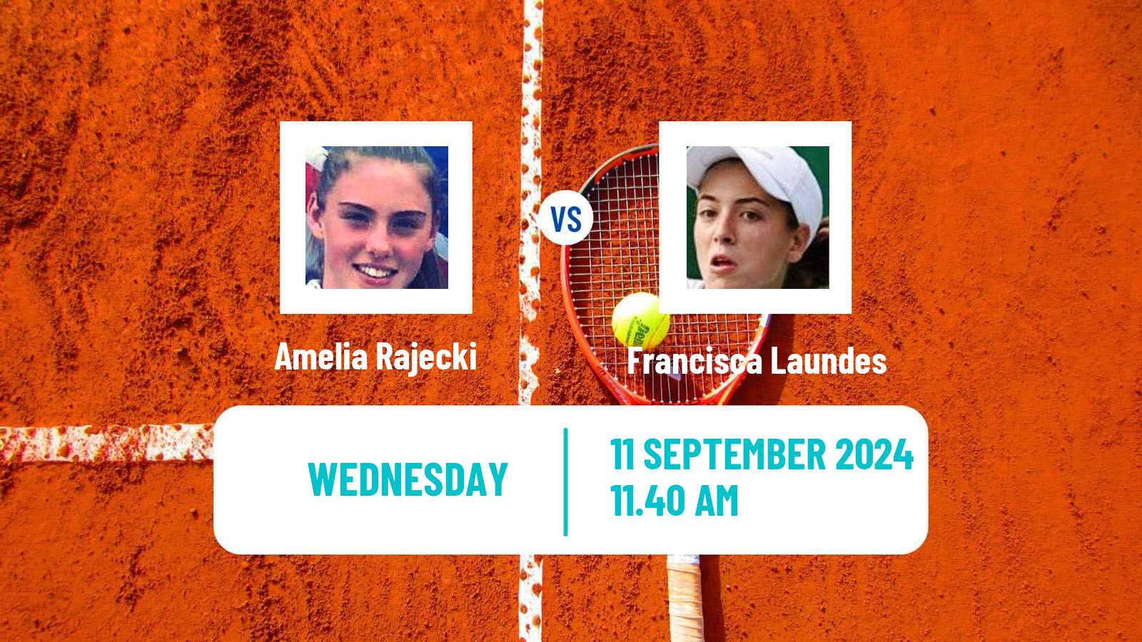 Tennis ITF W35 Santarem Women Amelia Rajecki - Francisca Laundes