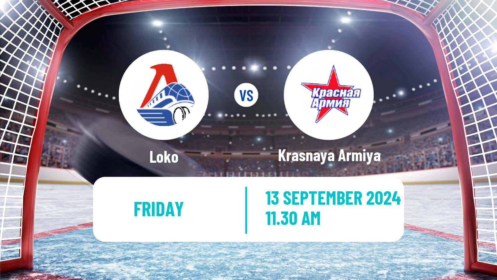 Hockey MHL Loko - Krasnaya Armiya