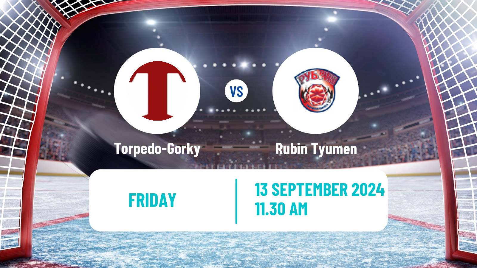 Hockey VHL Torpedo-Gorky - Rubin Tyumen