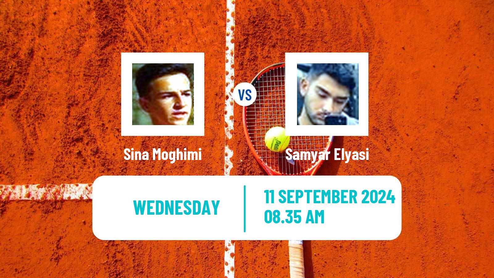 Tennis ITF M15 Tehran Men Sina Moghimi - Samyar Elyasi