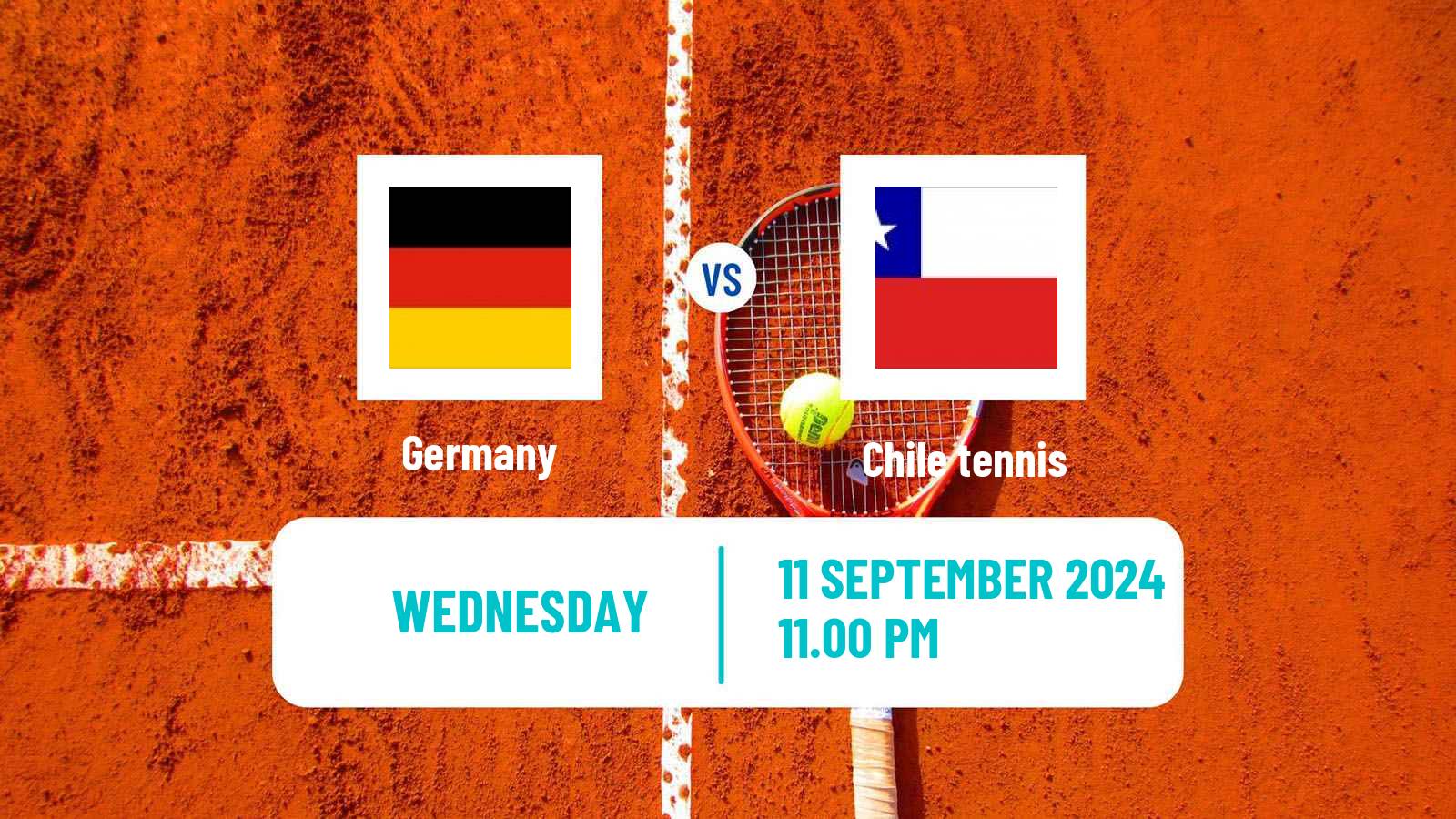 Tennis Davis Cup - World Group Teams Germany - Chile