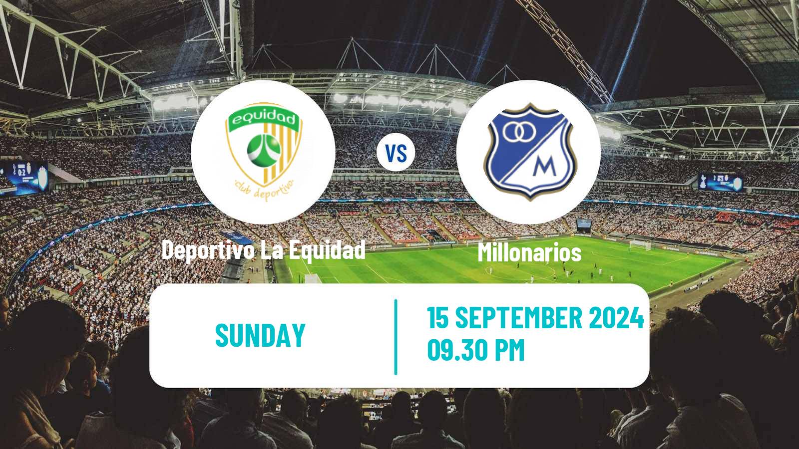 Soccer Colombian Primera A Deportivo La Equidad - Millonarios