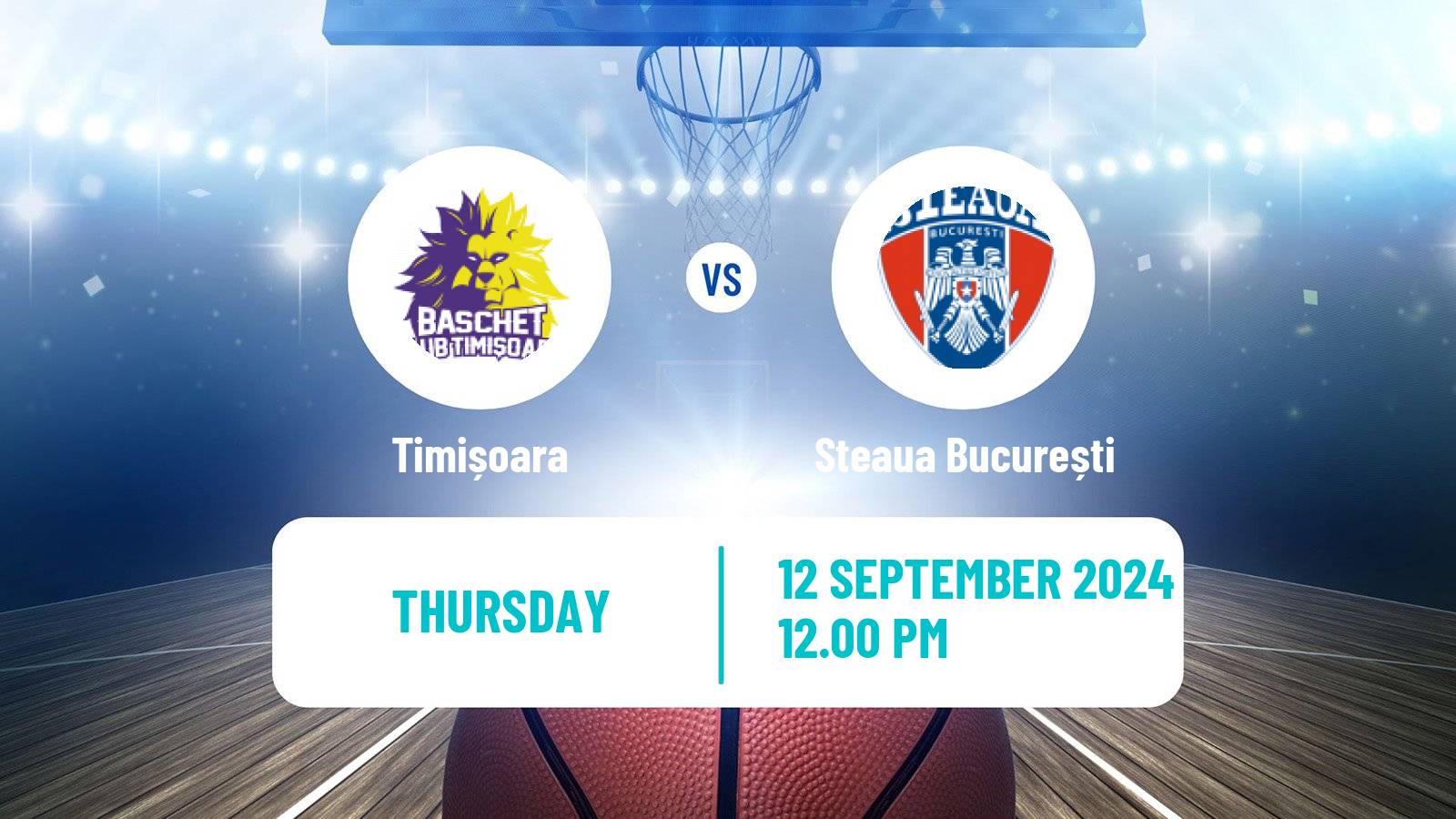 Basketball Romanian Cup Basketball Timișoara - Steaua București