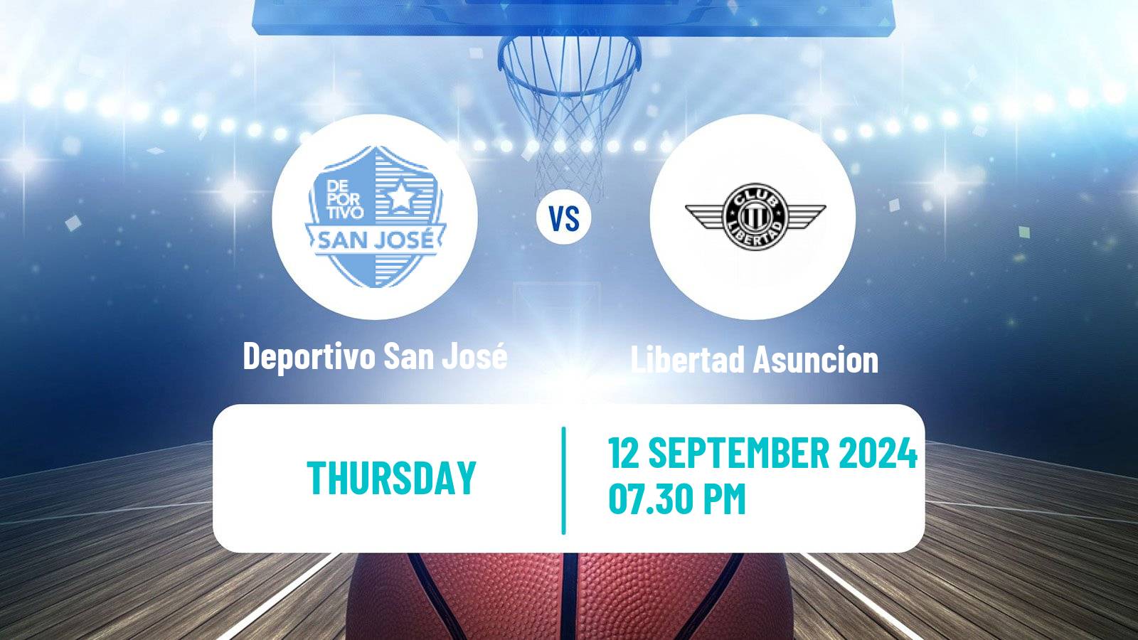 Basketball Paraguayan LNB Basketball Deportivo San José - Libertad Asuncion