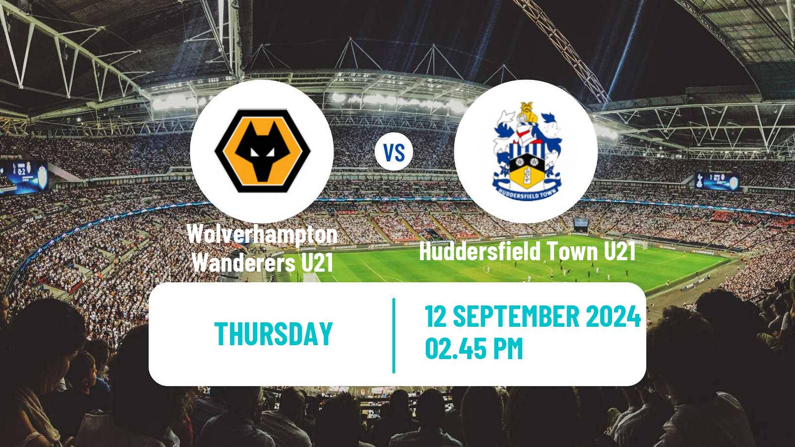 Soccer English Premier League Cup Wolverhampton Wanderers U21 - Huddersfield Town U21