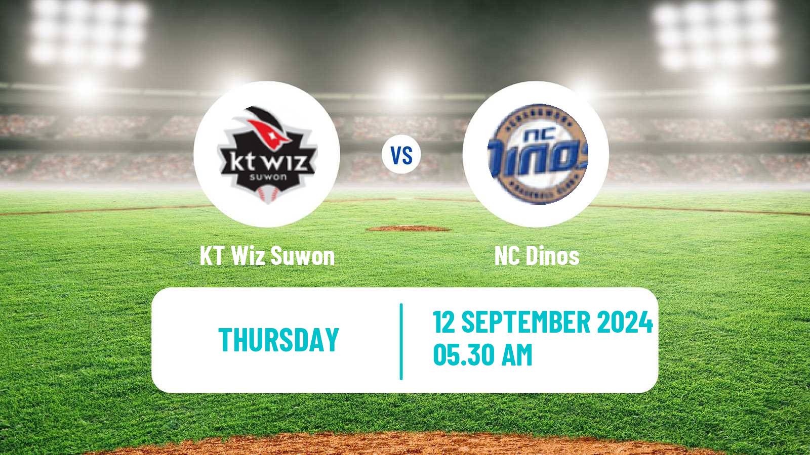 Baseball KBO KT Wiz Suwon - NC Dinos