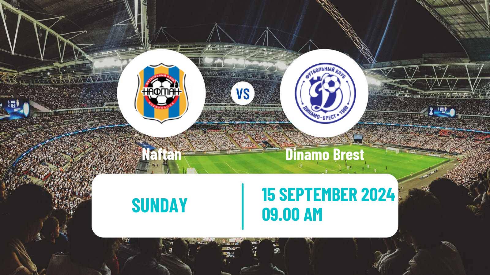 Soccer Belarusian Vysshaya Liga Naftan - Dinamo Brest