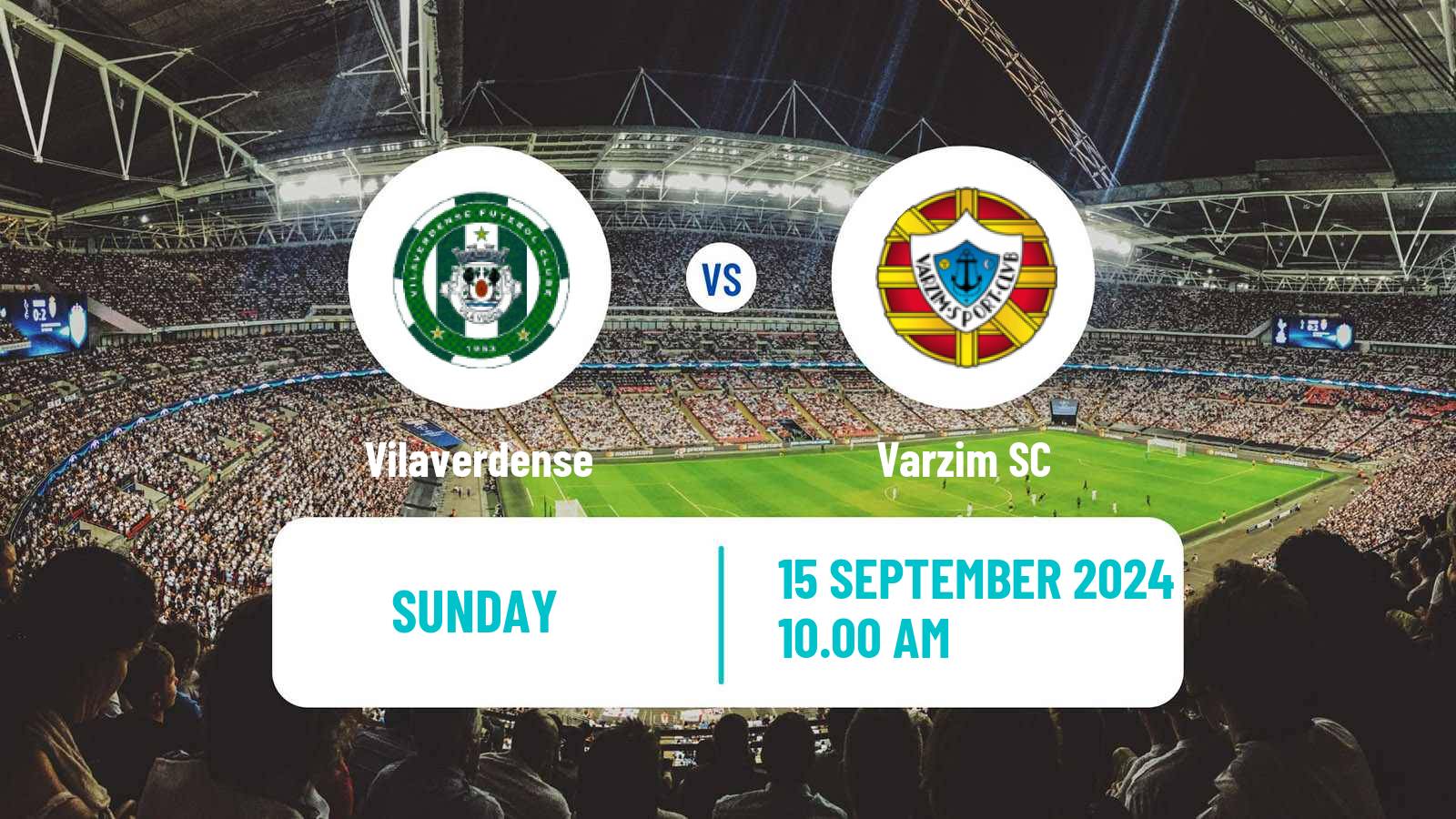 Soccer Portuguese Liga 3 Vilaverdense - Varzim