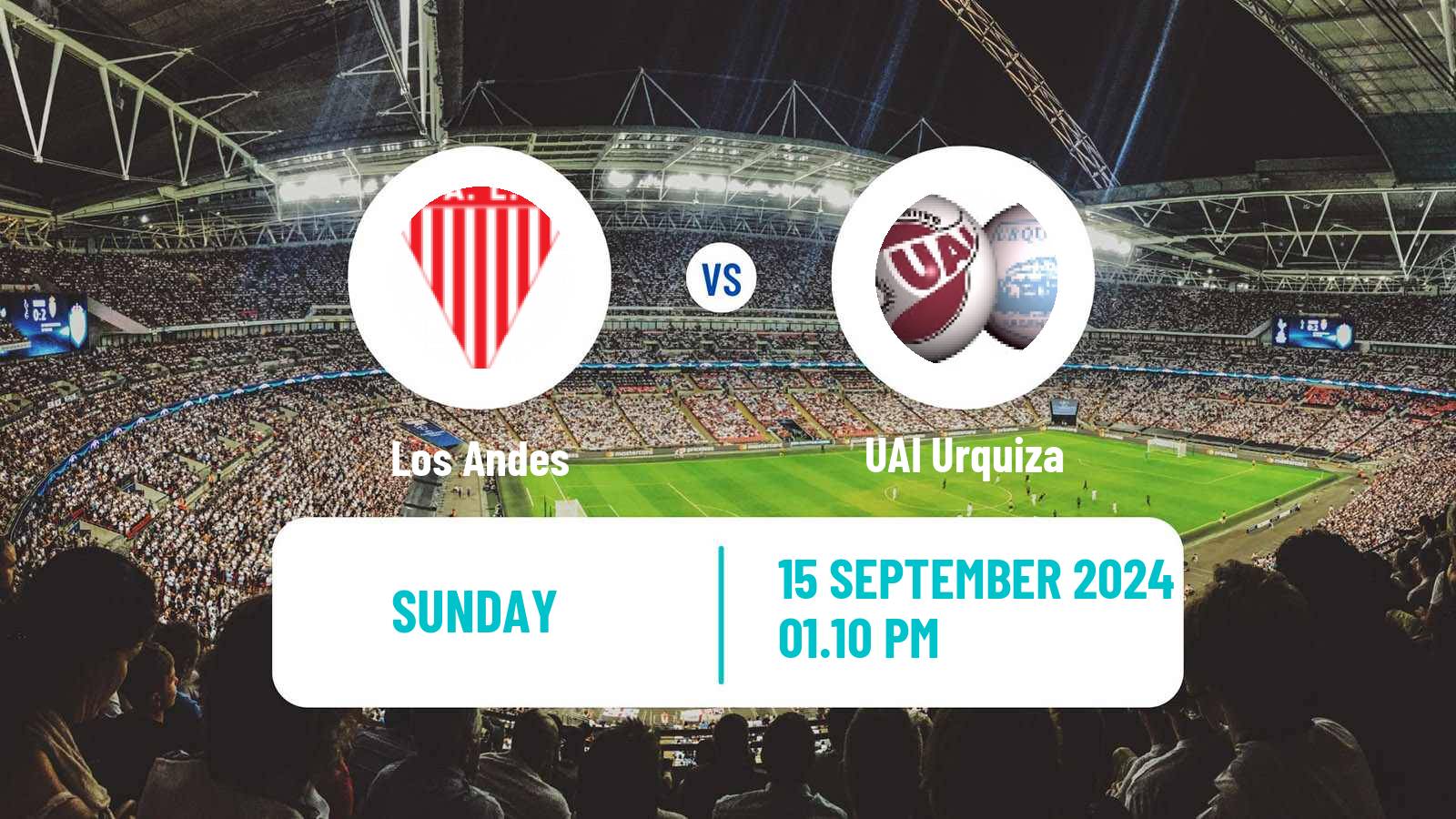 Soccer Argentinian Primera B Los Andes - UAI Urquiza