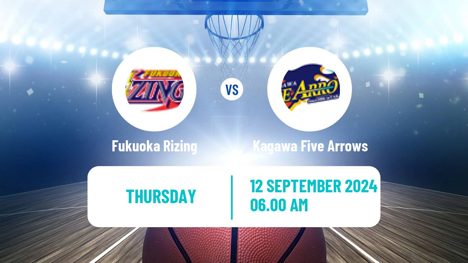 Basketball Club Friendly Basketball Fukuoka Rizing - Kagawa Five Arrows