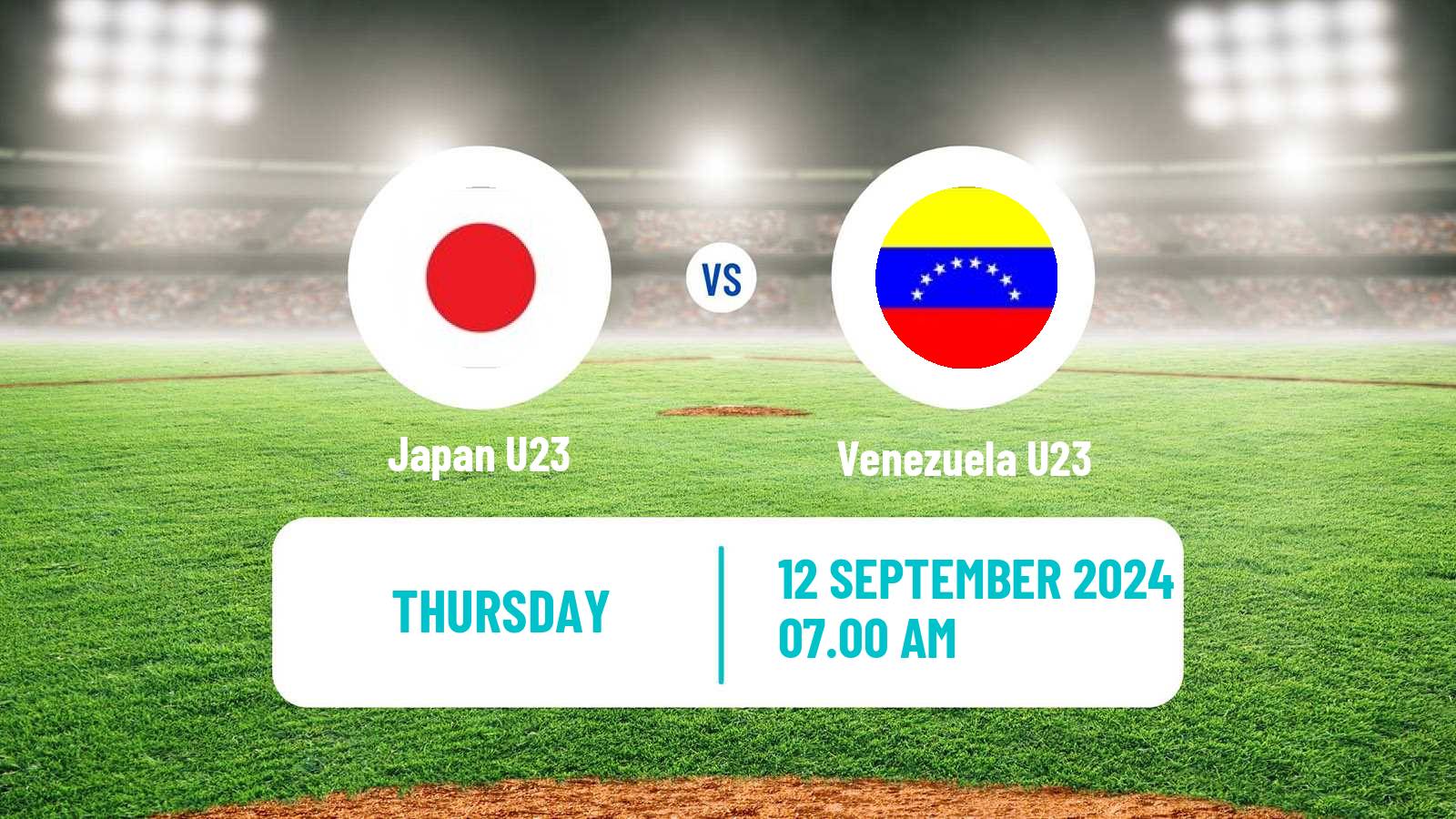 Baseball World Cup U23 Baseball Japan U23 - Venezuela U23