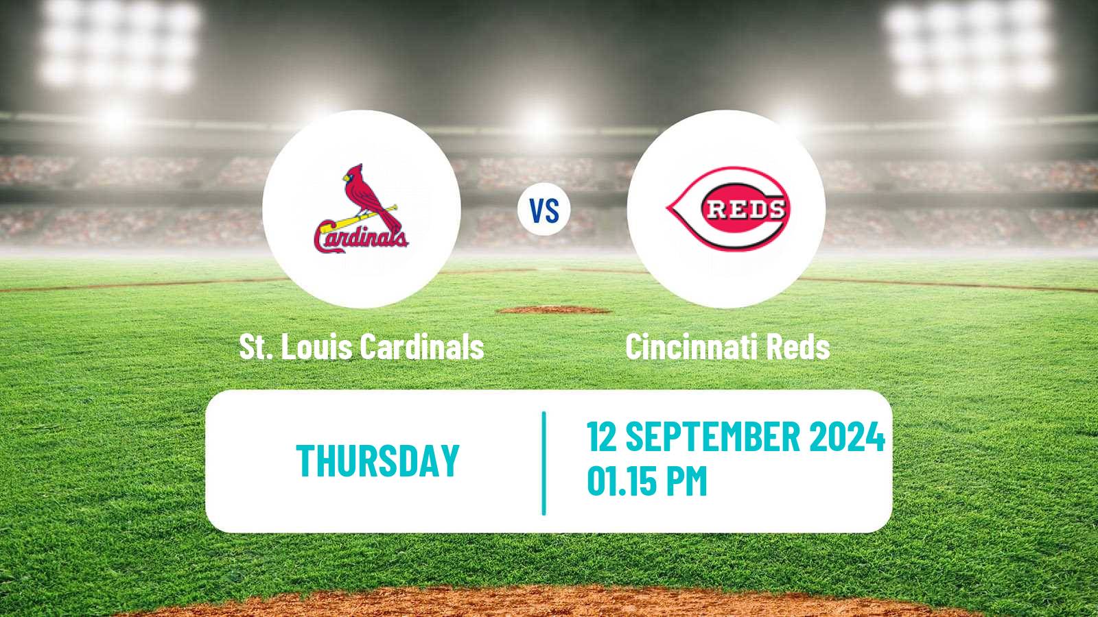 Baseball MLB St. Louis Cardinals - Cincinnati Reds