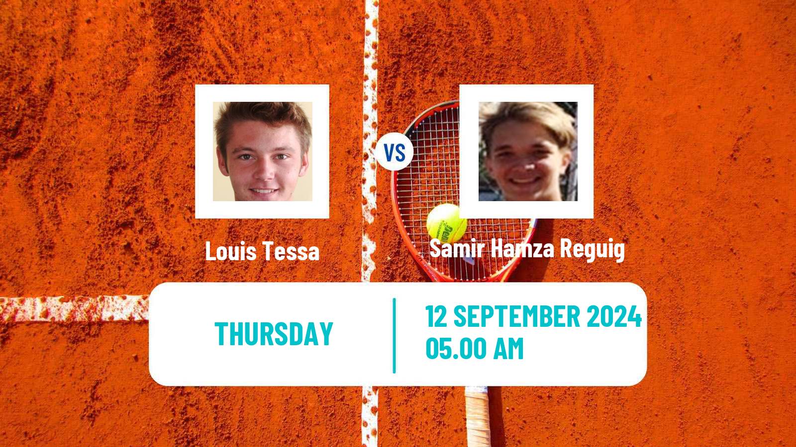 Tennis ITF M15 Monastir 37 Men Louis Tessa - Samir Hamza Reguig