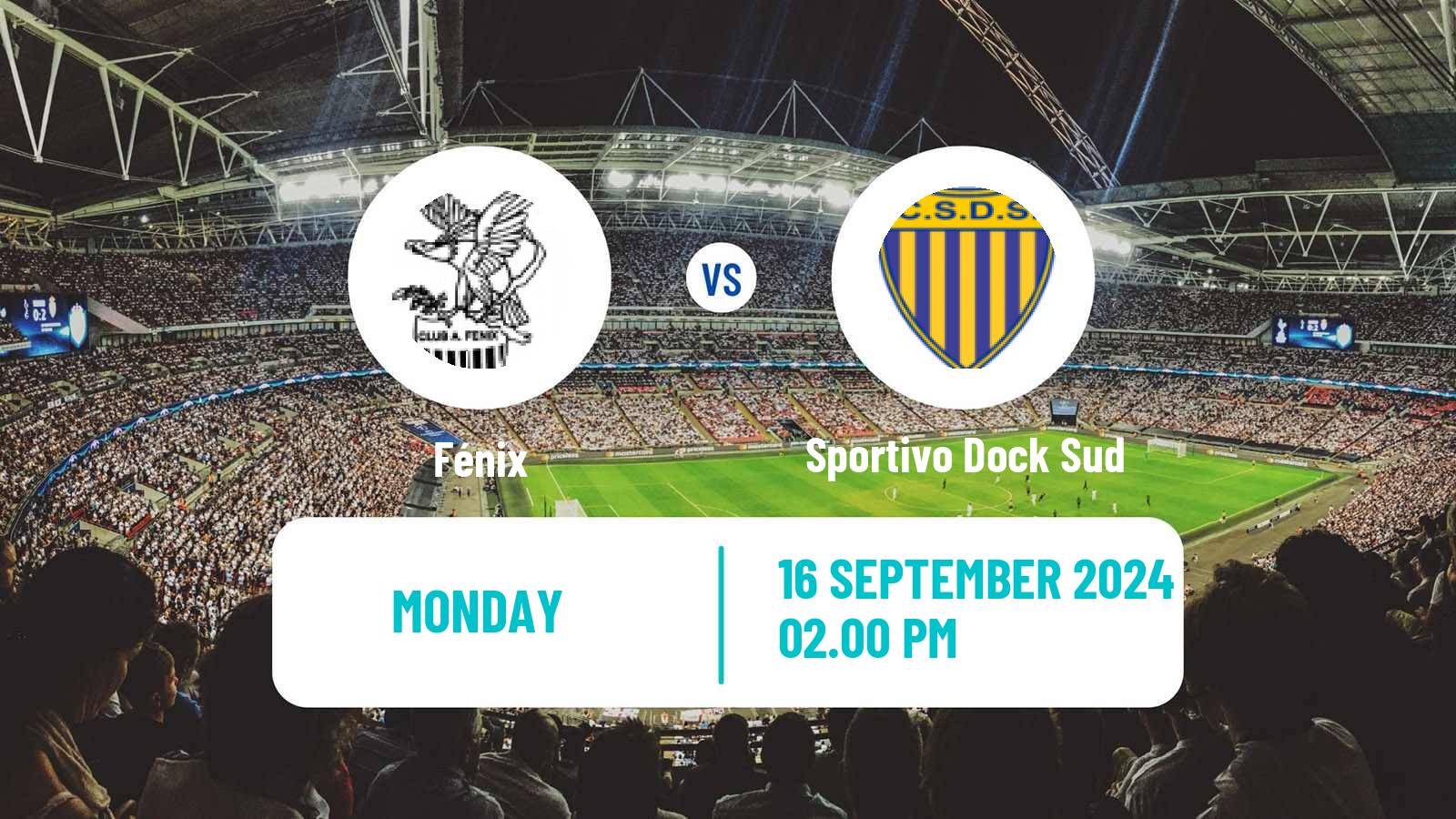 Soccer Argentinian Primera B Fénix - Sportivo Dock Sud