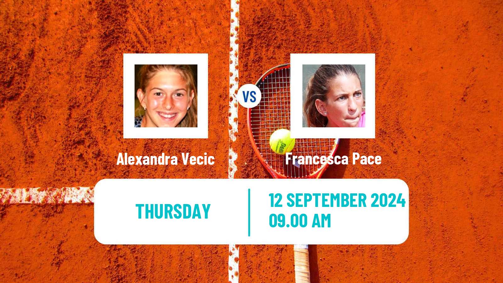 Tennis ITF W35 Punta Cana 2 Women Alexandra Vecic - Francesca Pace