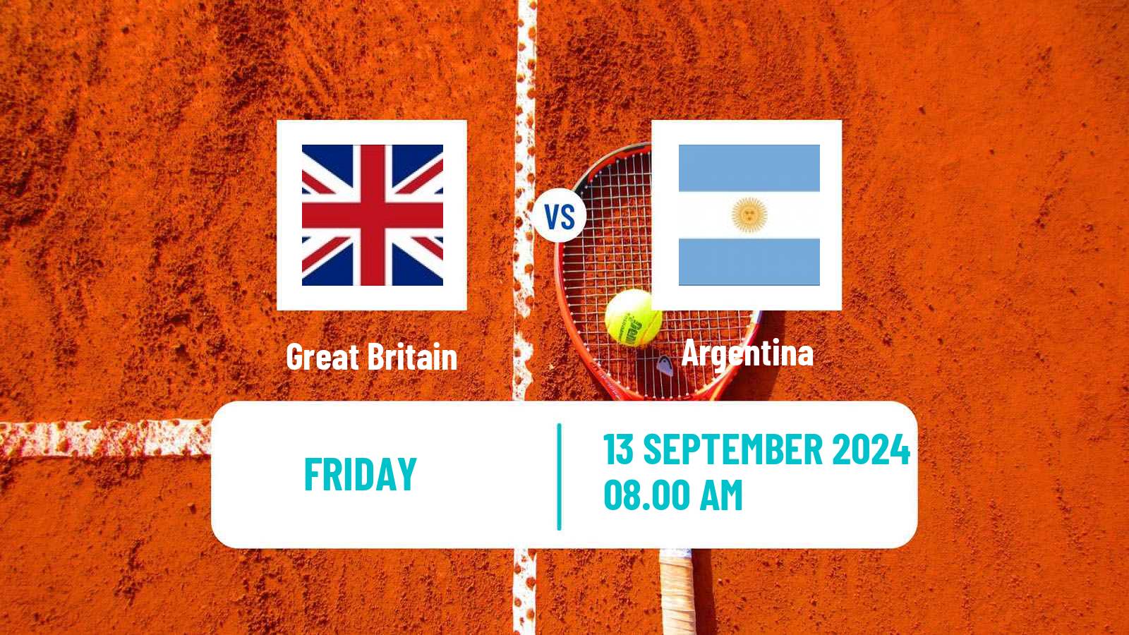 Tennis Davis Cup - World Group Teams Great Britain - Argentina