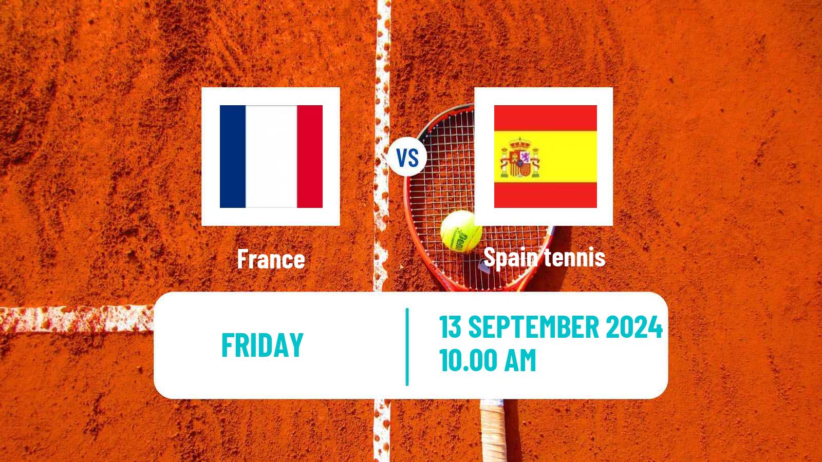 Tennis Davis Cup - World Group Teams France - Spain