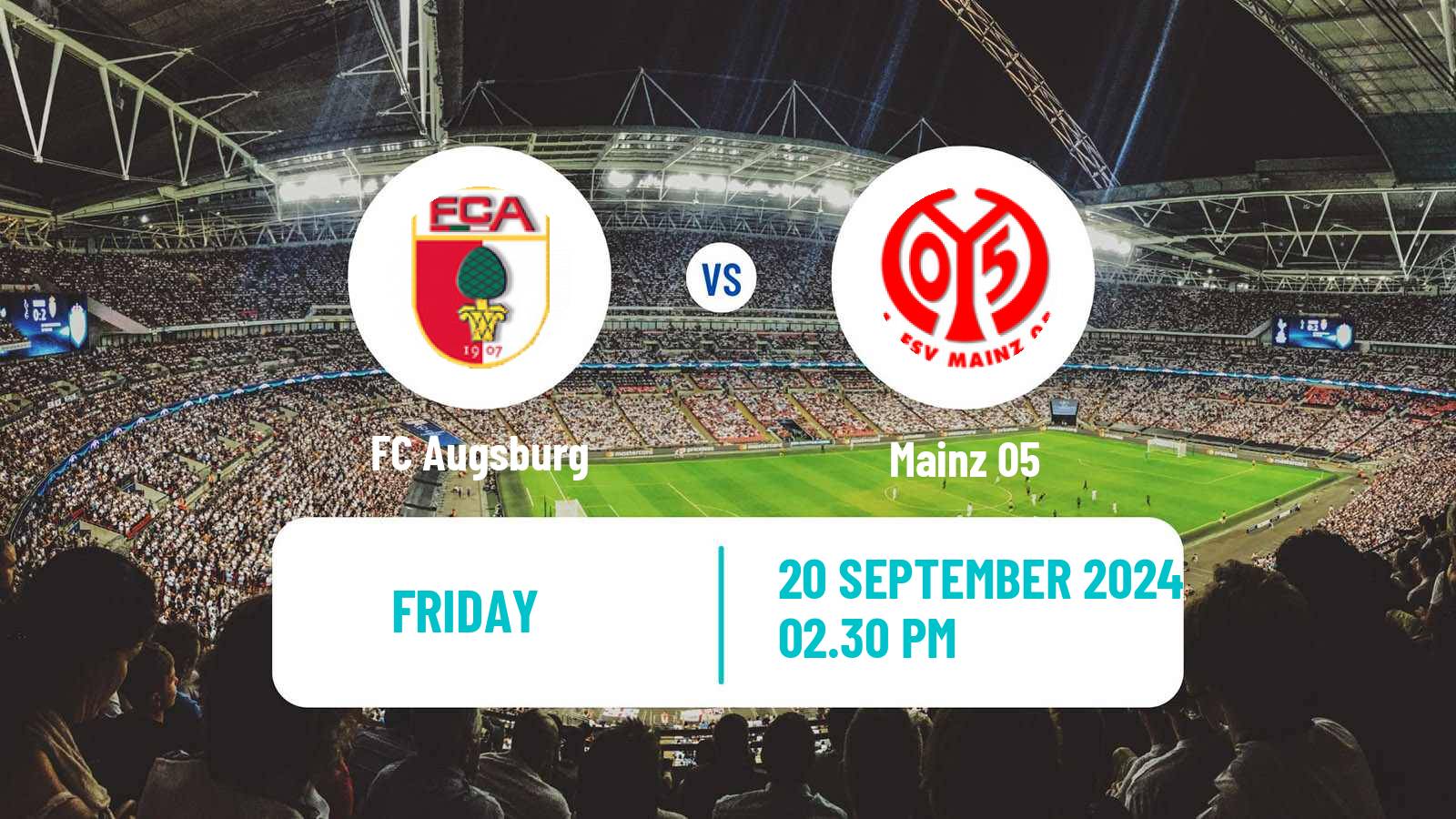 Soccer German Bundesliga Augsburg - Mainz