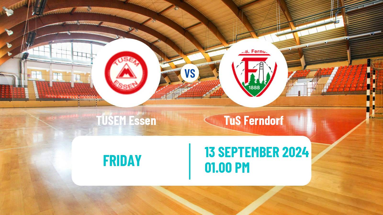 Handball German 2 Bundesliga Handball TUSEM Essen - Ferndorf