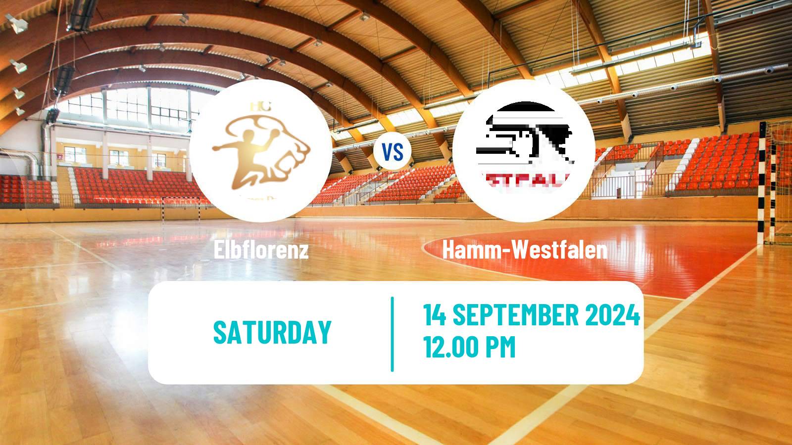 Handball German 2 Bundesliga Handball Elbflorenz - Hamm-Westfalen