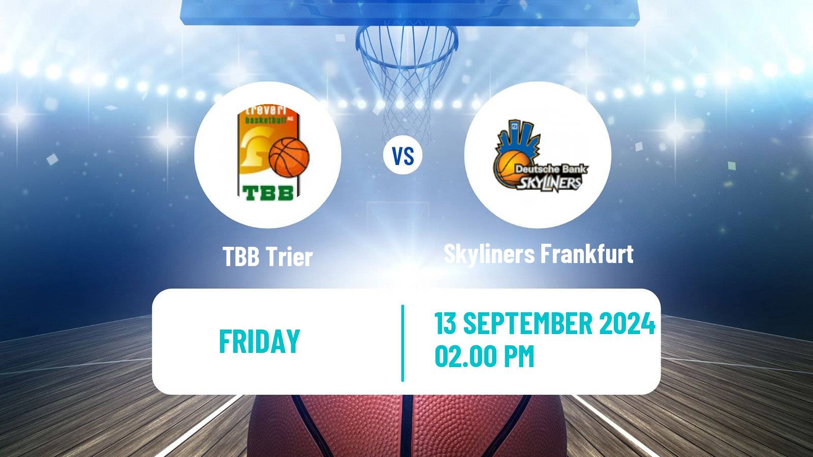 Basketball German Cup Basketball Trier - Skyliners Frankfurt