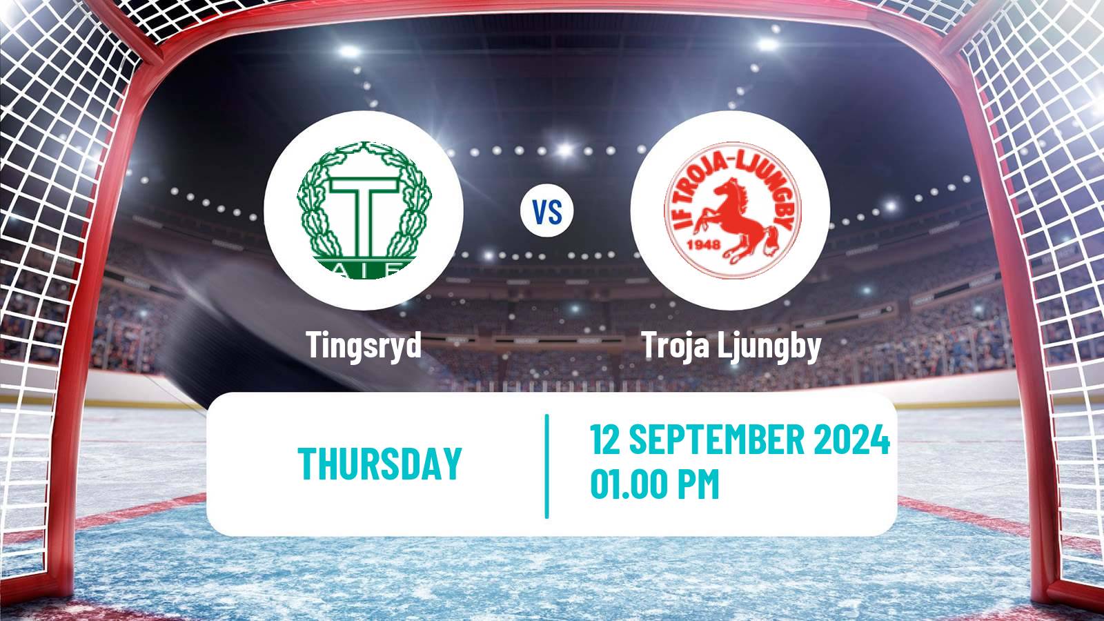 Hockey Club Friendly Ice Hockey Tingsryd - Troja Ljungby