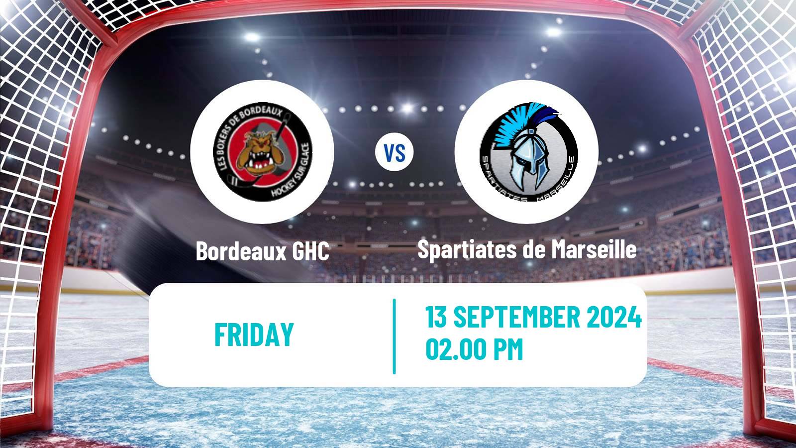 Hockey French Ligue Magnus Bordeaux - Spartiates de Marseille