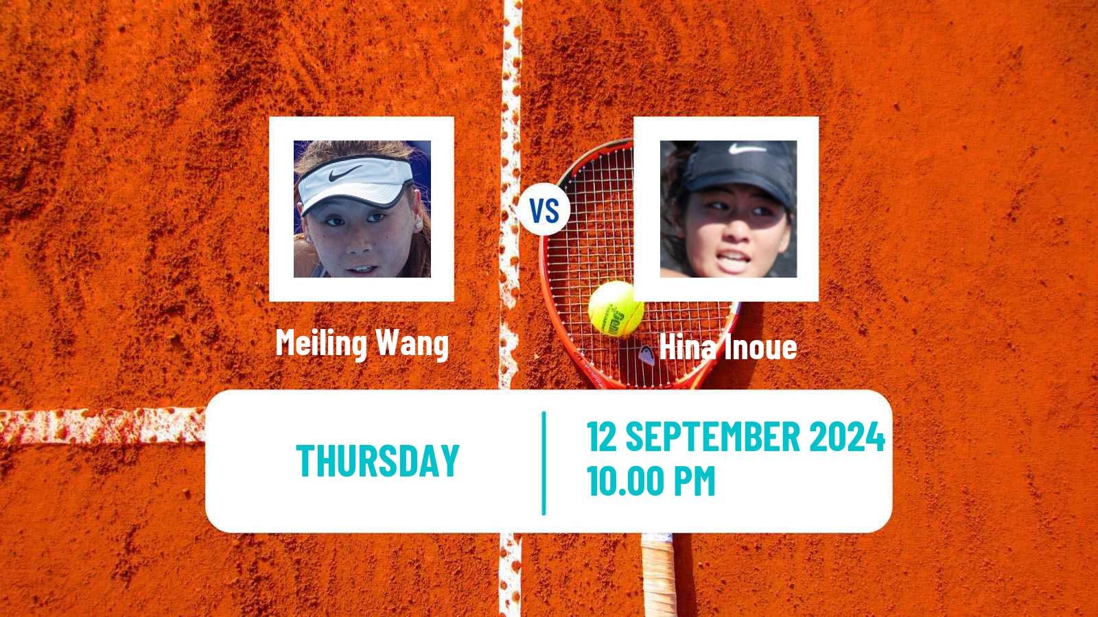 Tennis ITF W50 Guiyang Women Meiling Wang - Hina Inoue